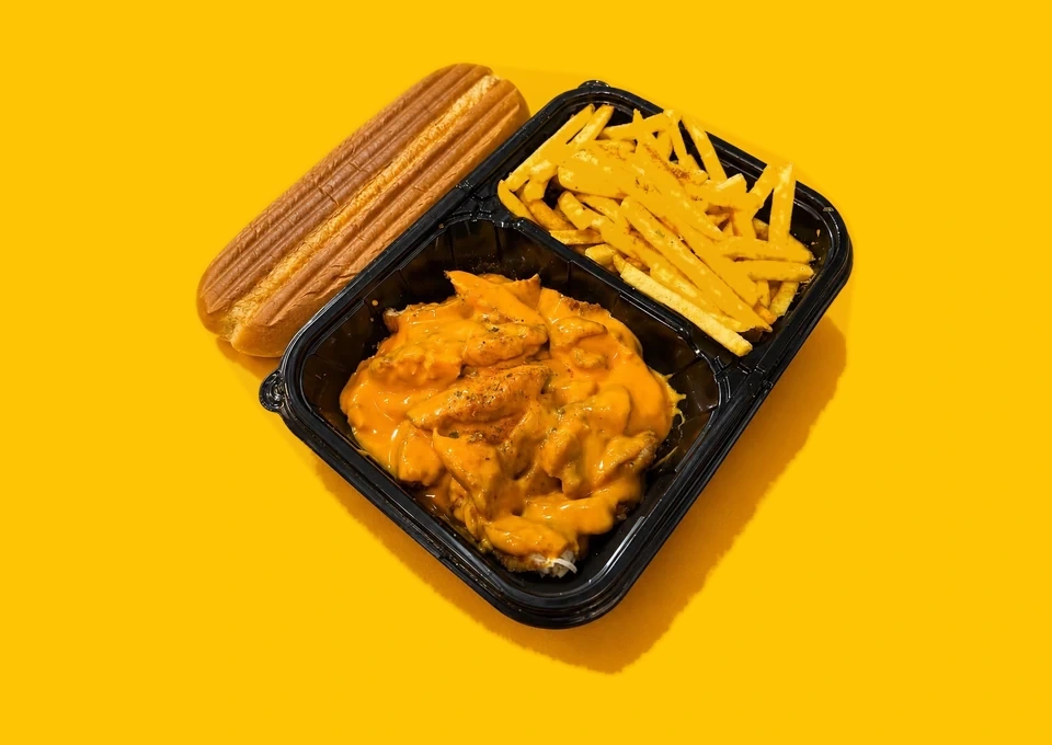 Cheddar Soslu Schnitzel