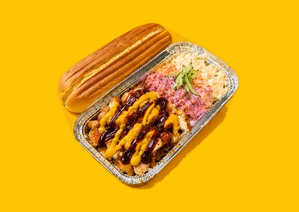 Köri & BBQ Soslu Schnitzel