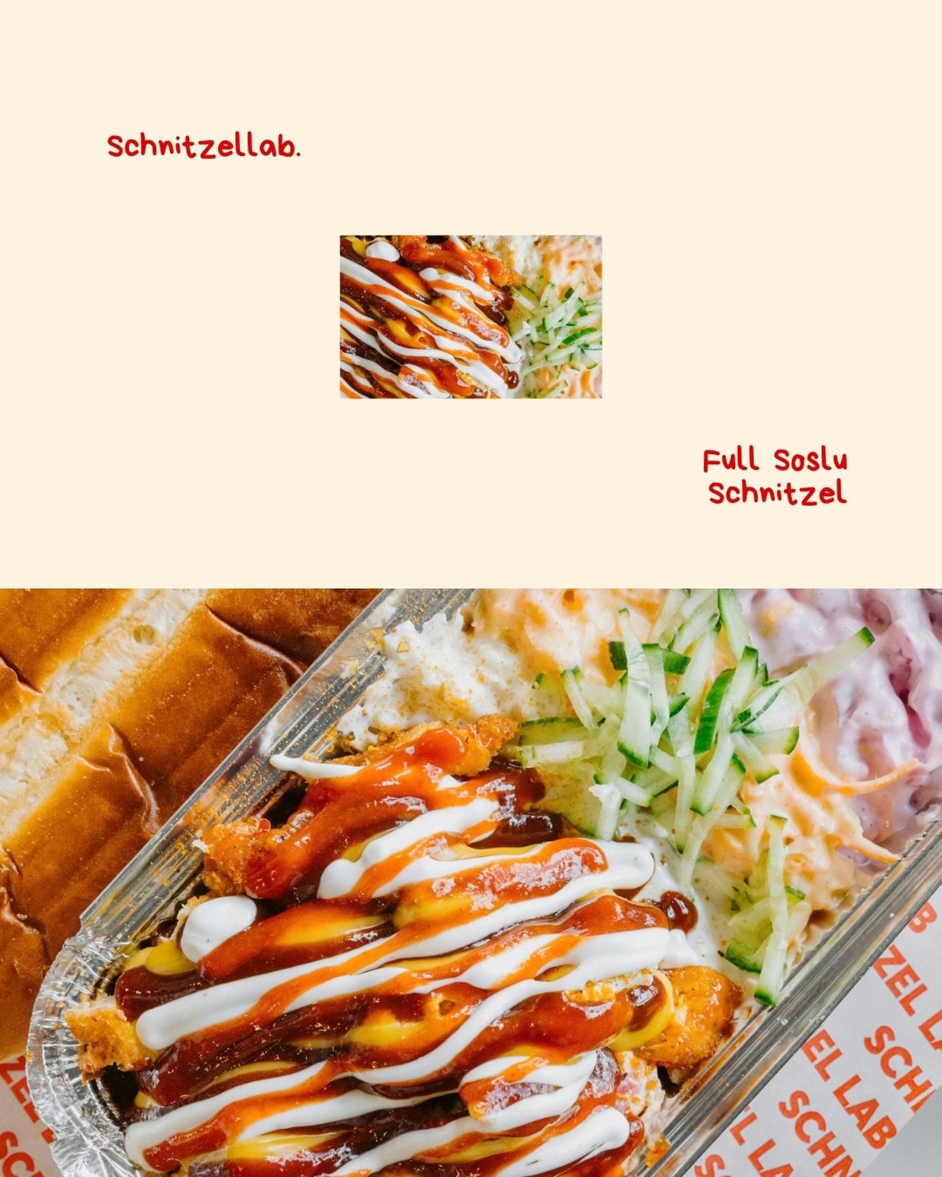Çıtır tavuk, bol sos: Full Soslu Schnitzel
